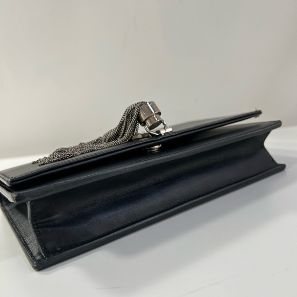 YSL Yves Saint Laurent small Monogram Kate Tassel Satchel Black - Picture 3 of 4